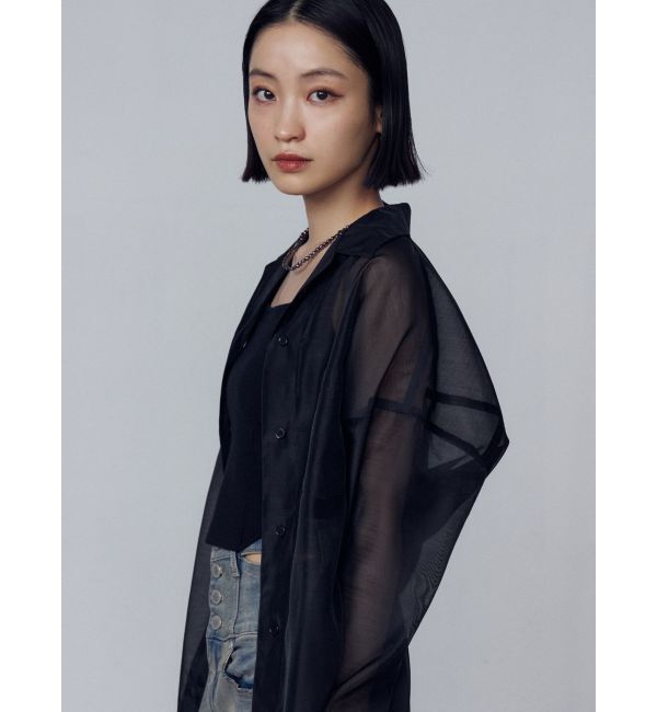 EMODA「エアリーリーズシャツ」|シャツ・ブラウス|