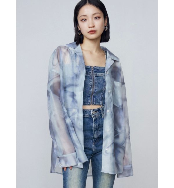 EMODA「エアリーリーズシャツ」|シャツ・ブラウス|