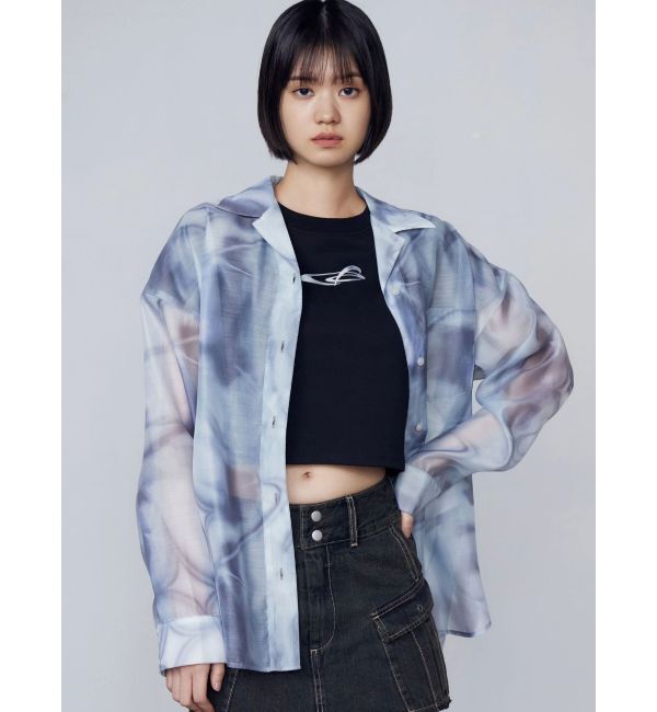 EMODA「エアリーリーズシャツ」|シャツ・ブラウス|