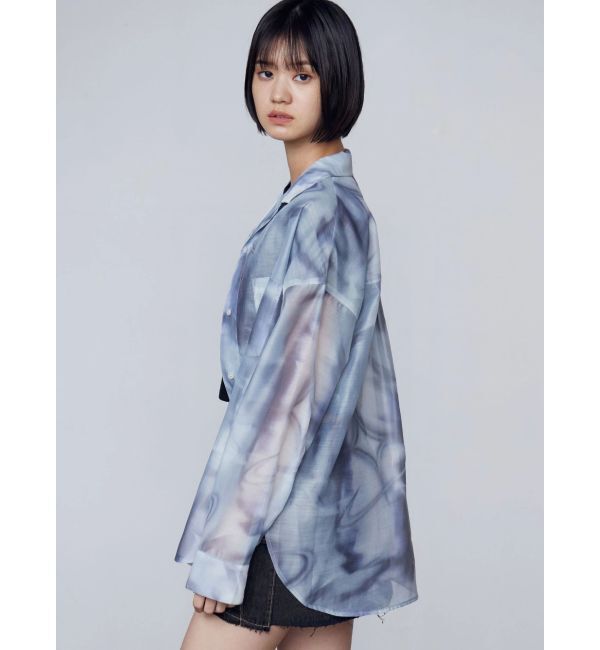 EMODA「エアリーリーズシャツ」|シャツ・ブラウス|