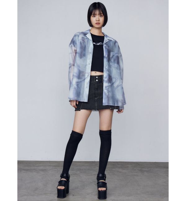 EMODA「エアリーリーズシャツ」|シャツ・ブラウス|