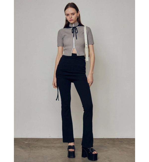 EMODA「レイヤースカートフィットフレアパンツ」|その他|