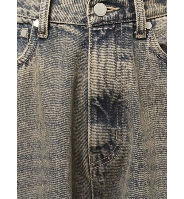 EMODA「カットアウトルーズジーンズ」|デニム|