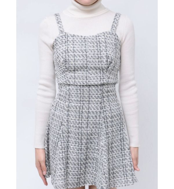 MERCURYDUO「オリジナルツイードビスチェ【セットアップ着用可】」|シャツ・ブラウス|