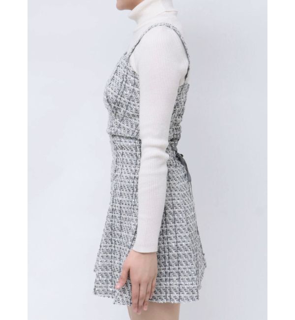 MERCURYDUO「オリジナルツイードビスチェ【セットアップ着用可】」|シャツ・ブラウス|