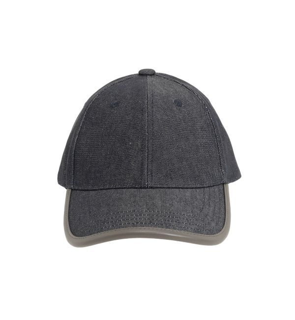 MERCURYDUO「デニム配色パイピングキャップ」|キャップ・キャスケット|
