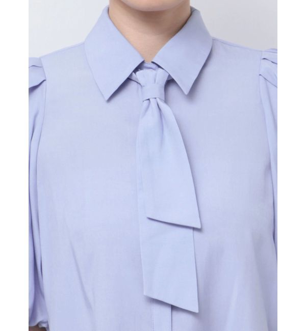 MERCURYDUO「3WAYネクタイバルーンスリーブブラウス」|シャツ・ブラウス|