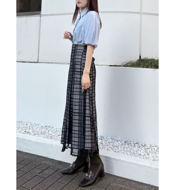 MERCURYDUO「3WAYネクタイバルーンスリーブブラウス」|シャツ・ブラウス|