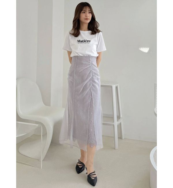 MERCURYDUO「刺繍ロゴTシャツ」|Tシャツ・カットソー|