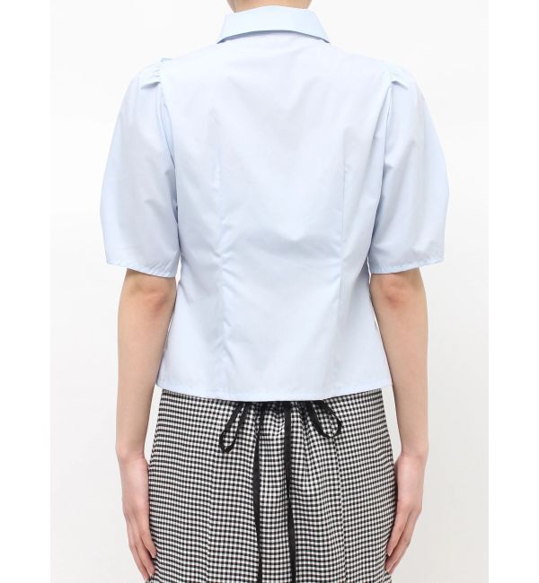 MERCURYDUO「ギャザーフリルシャツ」|シャツ・ブラウス|