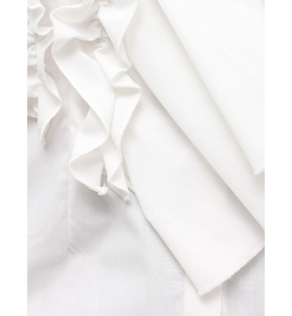 MERCURYDUO「ギャザーフリルシャツ」|シャツ・ブラウス|