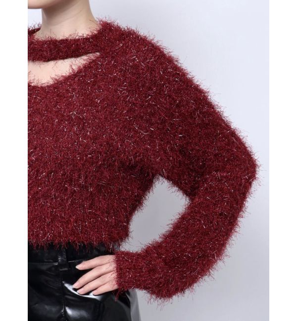 MURUA「フェザーチョーカーニット」|ニット・セーター|