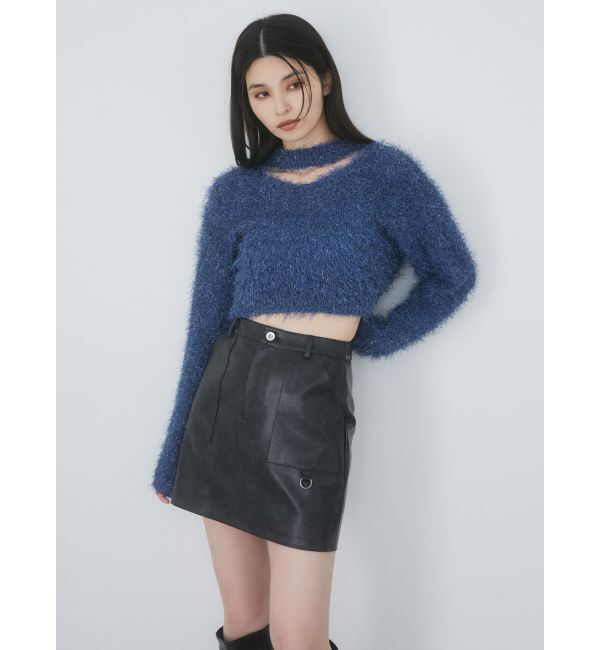 MURUA「フェザーチョーカーニット」|ニット・セーター|