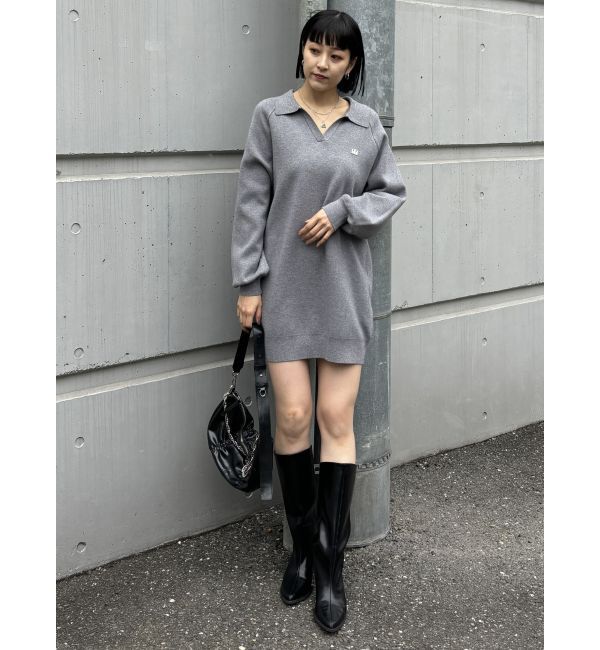 MURUA「ワイドシャフトポインテッドブーツ」|ロングブーツ|