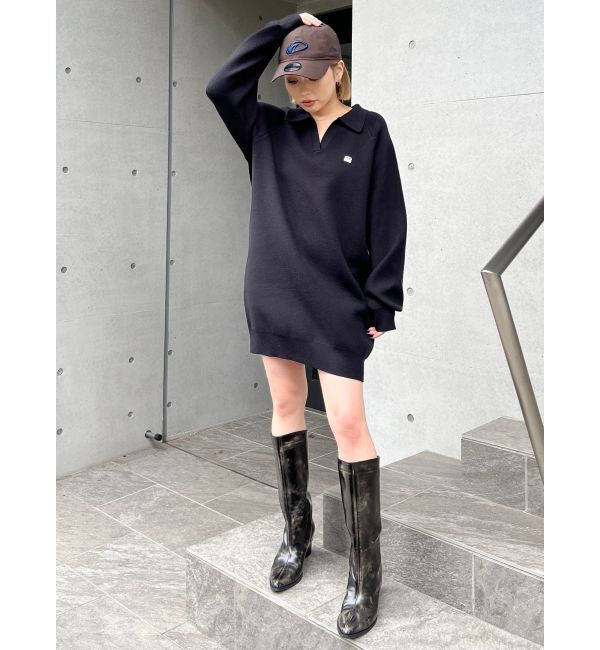 MURUA「ワイドシャフトポインテッドブーツ」|ロングブーツ|