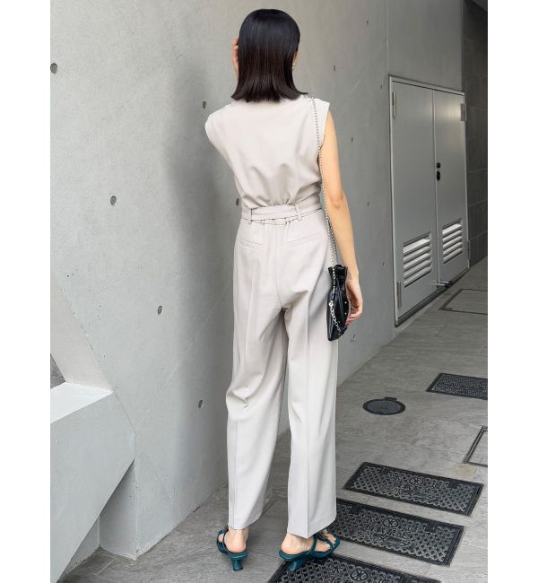 MURUA「テーラードノースリオールインワン」|オールインワン|