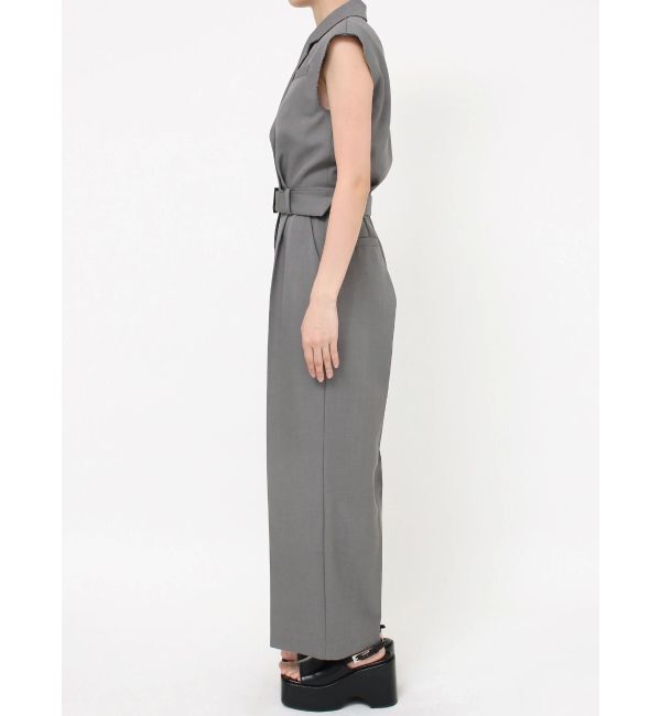 MURUA「テーラードノースリオールインワン」|オールインワン|