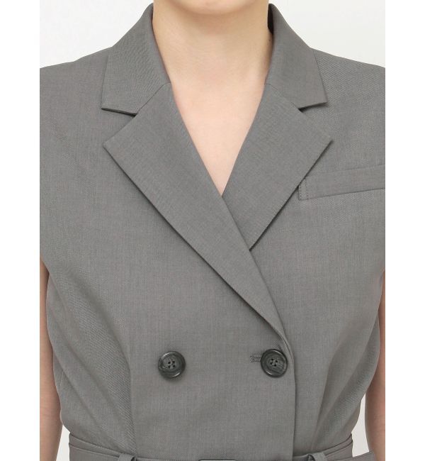 MURUA「テーラードノースリオールインワン」|オールインワン|