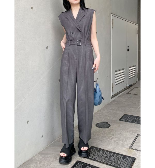 MURUA「テーラードノースリオールインワン」|オールインワン|ミックス