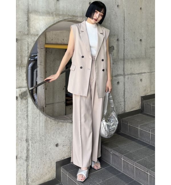 MURUA「メタリックパフミュール」|パンプス|