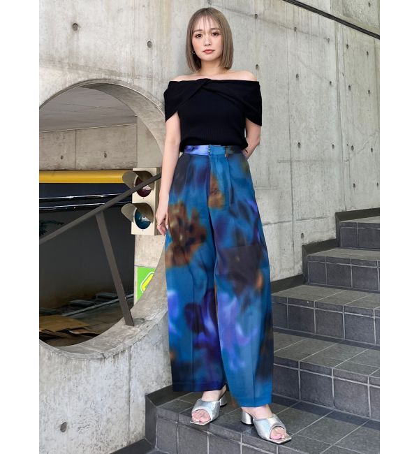 MURUA「メタリックパフミュール」|パンプス|