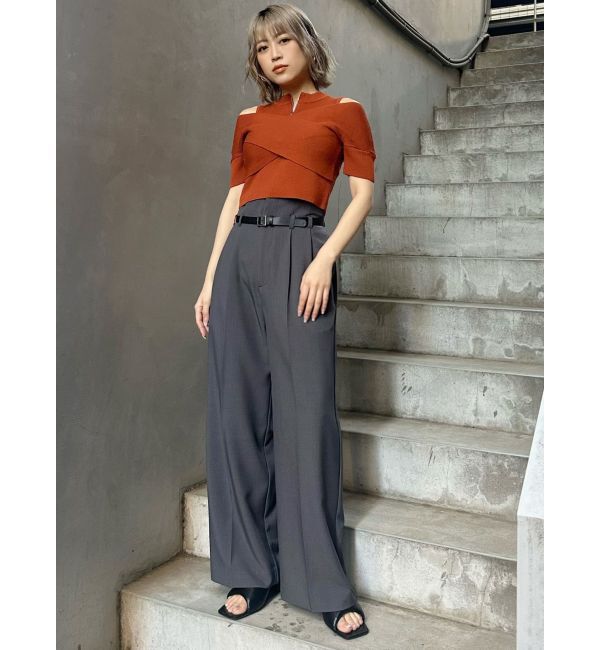 MURUA「メタリックパフミュール」|パンプス|