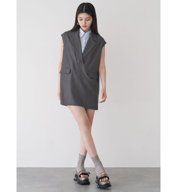 MURUA「2wayカットオフミニワンピース」|ワンピース|