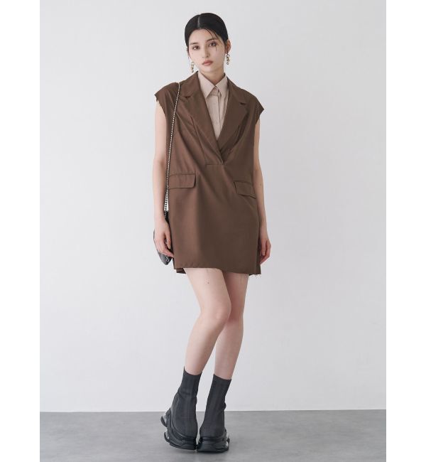 MURUA「2wayカットオフミニワンピース」|ワンピース|