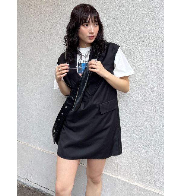 MURUA「2wayカットオフミニワンピース」|ワンピース|