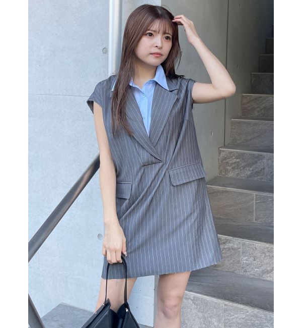 MURUA「2wayカットオフミニワンピース」|ワンピース|