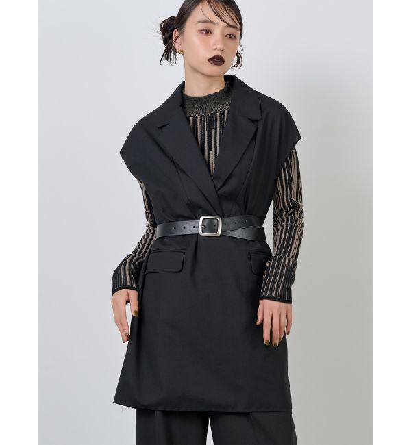 MURUA「2wayカットオフミニワンピース」|ワンピース|ブラック