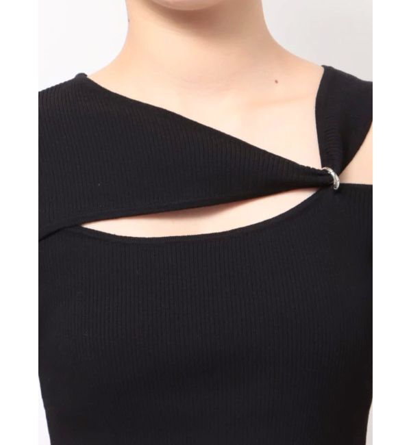 MURUA「リングスルーアシメニット」|ニット・セーター|