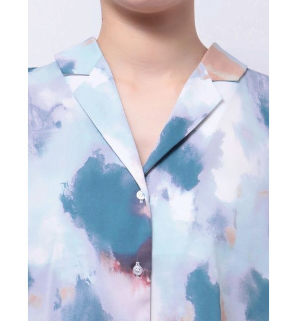 MURUA「パターンクロップドシャツ【WEB限定】」|シャツ・ブラウス|