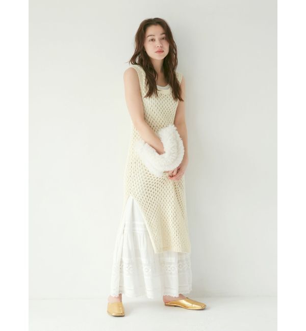 Ungrid「ファーハンドバッグ」|ハンドバッグ|