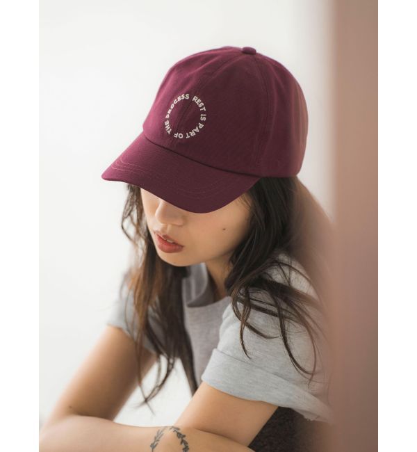 Ungrid「エンブロイダリーデザインキャップ」|キャップ・キャスケット|