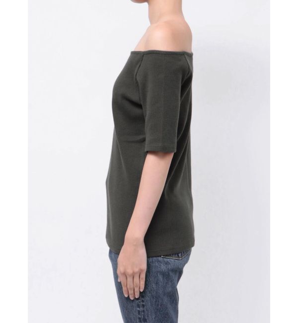 Ungrid「ワンショルテレコTee」|Tシャツ・カットソー|