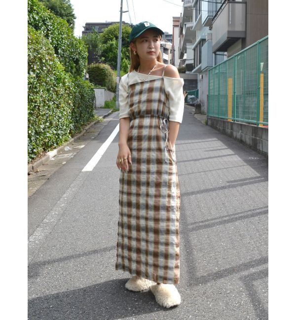 Ungrid「ワンショルテレコTee」|Tシャツ・カットソー|