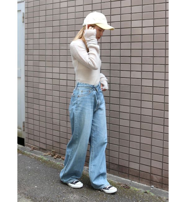 Ungrid「バイカラーコーデュロイキャップ」|キャップ・キャスケット|