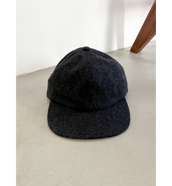 Ungrid「メルトンキャップ」|キャップ・キャスケット|チャコールグレー