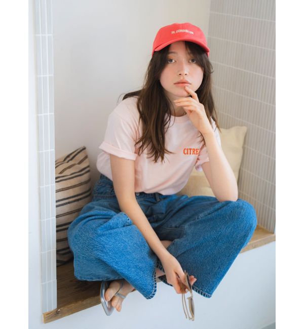 Ungrid「エンブロイダリーロゴキャップ」|キャップ・キャスケット|