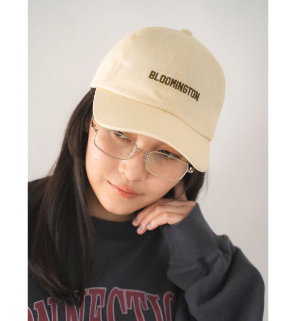 Ungrid「エンブロイダリーロゴキャップ」|キャップ・キャスケット|