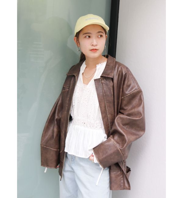 Ungrid「エンブロイダリーロゴキャップ」|キャップ・キャスケット|