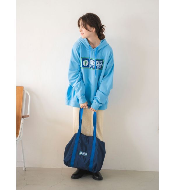 Ungrid「DISCUS別注 ロゴトートバッグ」|トートバッグ|