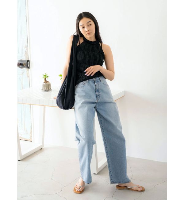 Ungrid「ホルターネックデザインニット」|タンクトップ|