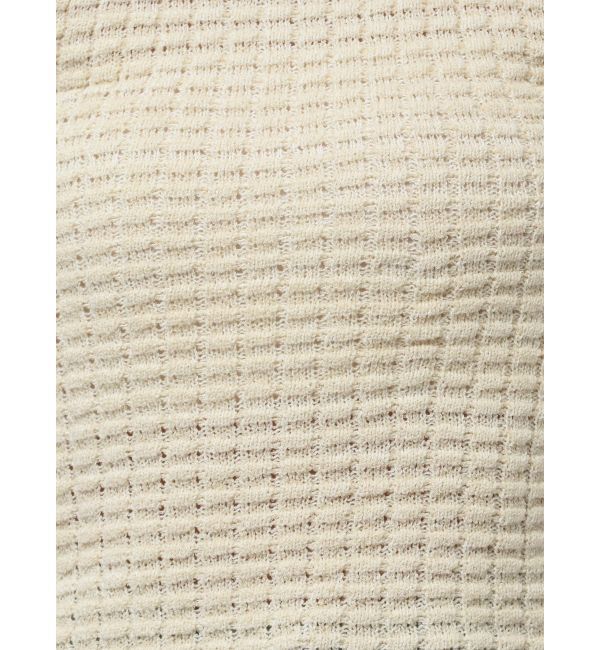 Ungrid「ホルターネックデザインニット」|タンクトップ|