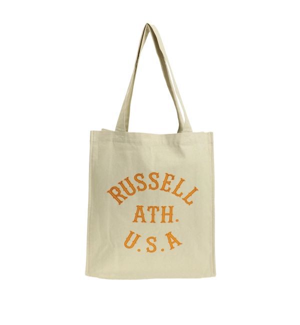 Ungrid「RUSSELL別注 ロゴトートBAG」|トートバッグ|
