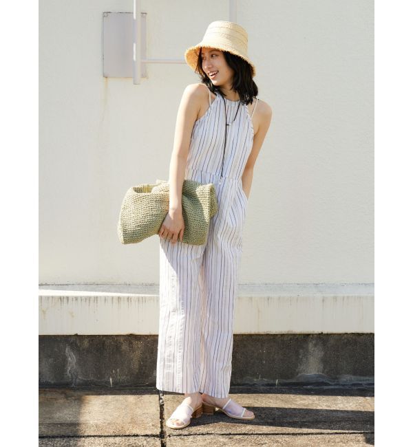 Ungrid「【WEB限定】アメスリデザインロンパース」|オールインワン|ミックス