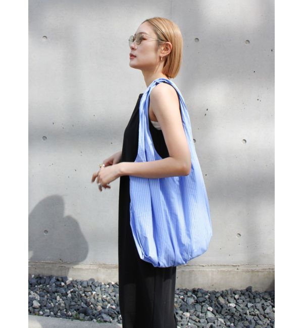 Ungrid「タックデザインラウンドバッグ」|その他|