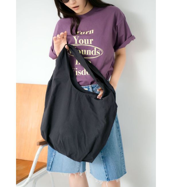 Ungrid「タックデザインラウンドバッグ」|その他|