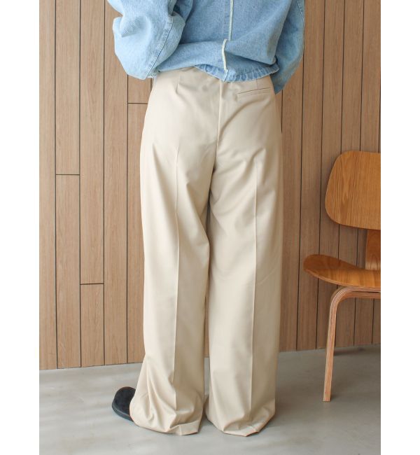 Ungrid「ウエストリメイクタックカーブパンツ」|その他|